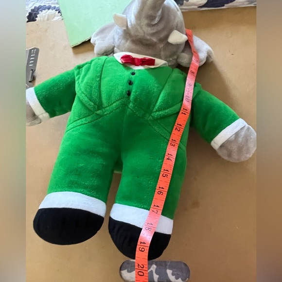 Vintage 19” Babar King of the Elephants Plush, Made in Thailand - Picture 8 of 10